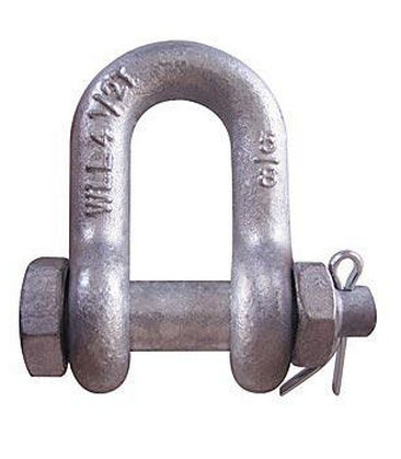 Gerade Schäkel zum Heben von Lasten - max. 20 t  - CM Industrial Products - mit Verriegelungen und Sicherungsmuttern