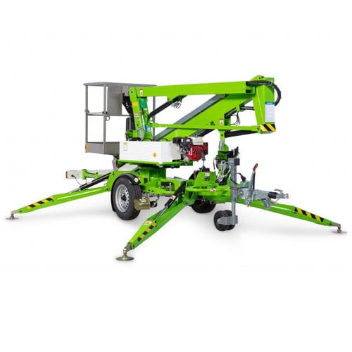 Gezogene Teleskoparbeitsbühne - Nifty 120T - Niftylift - hydraulisch / Diesel / batteriebetrieben