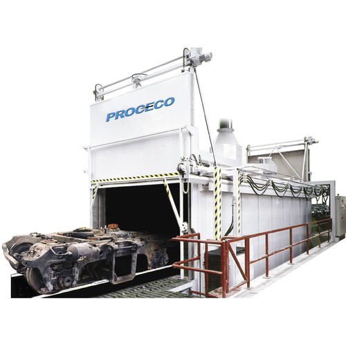 Wasser-Waschanlage - PROCECO - Sprüh / automatisch / Teile