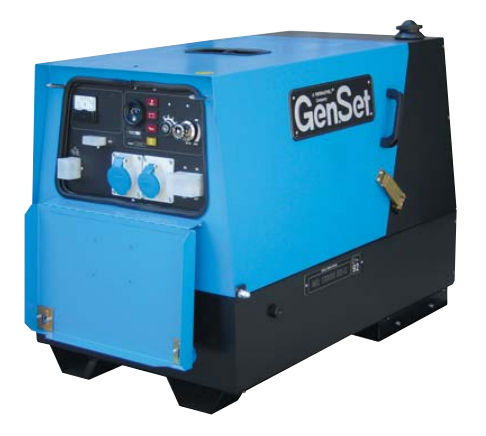 Diesel-Stromaggregat - 230 V | MG 10000 SS-K - Genset - einphasig / stationär / Kammereinspritzung