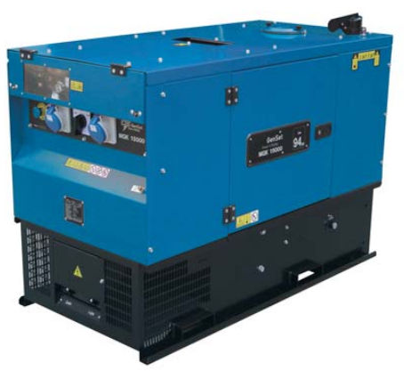 Diesel-Stromaggregat - 230 V | MG 15000 SS-K - Genset - einphasig / stationär / 50 Hz