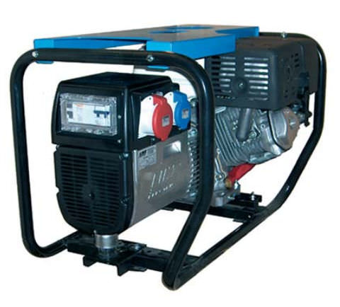 Benzinbetriebenes Stromaggregat - 400 V | MG 7/5 I-HE - Genset - einphasig / tragbar / Kammereinspritzung