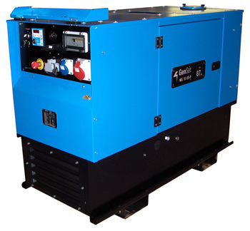 Diesel-Stromaggregat - MG 10 US-P - Genset - dreiphasig / stationär / 50 Hz