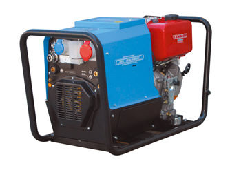 MMA-Schweißgerät - 40 - 170 A, 5 kVA, 230 V | MPM 5/180 I-D/AE-Y - Genset - einphasig / Stromaggregat / DC