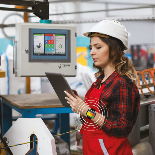 Mobile App / Benachrichtigungs - I4Human - Tesar S.p.A. - für Industrie 4.0