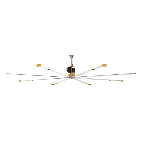 Deckenmontierter Ventilator - POWERFOIL X3.0 - Big Ass Fan - IP55 / Axial / Aluminium