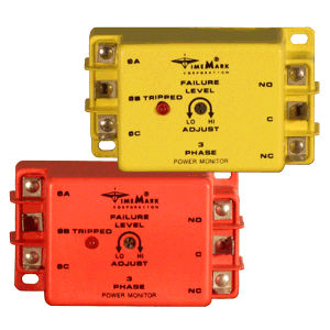 Phasenungleichgewicht-Überwachungsrelais - 85 - 500 V | 158 series - Time Mark - Spannung / dreiphasig / für Elektromotor