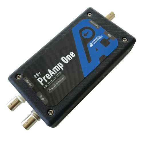 Spannungsvorverstärker - Physical Acoustics - differential / mit USB-Anschluss