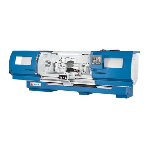 CNC-Drehmaschine - Forceturn 800.30 - Knuth Machine Tools - horizontal / Flachbett / 4 Werkzeuge