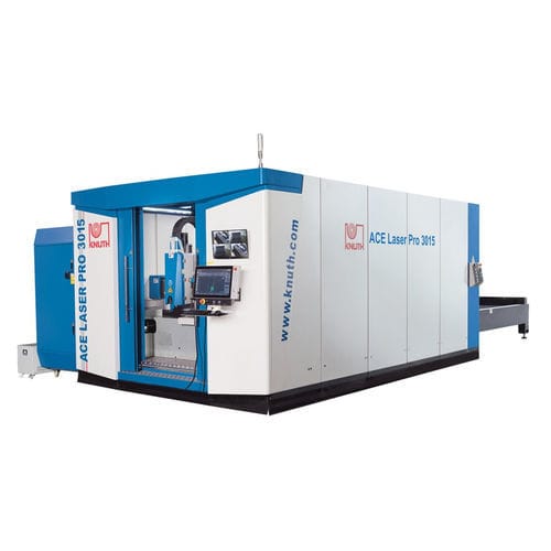 Laser-Schneidemaschine - ACE PRO 6025 12R - Knuth Machine Tools - für Metall / für Blech / CNC