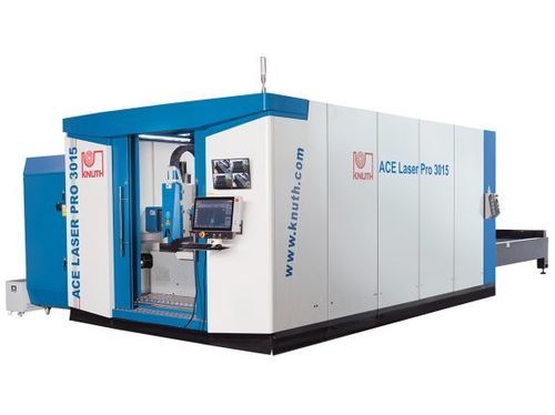 Faserlaser-Schneidemaschine - ACE Laser PRO 3015 12R - Knuth Machine Tools - für Metall / für Blech / CNC