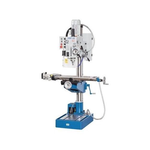 Vertikale Bohr- und Fräsmaschine - SBF 40 TV 1000 - Knuth Machine Tools - für Stahl / variable Drehzahl / kompakt