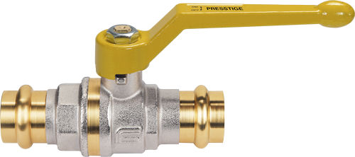 Kugelventil - PRESSTIGE series - EFFEBI - manuell / für Gas / Gewinde