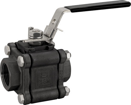 Kugelventil - ARGOS series - EFFEBI - manuell / für Wasser / 3-teilig