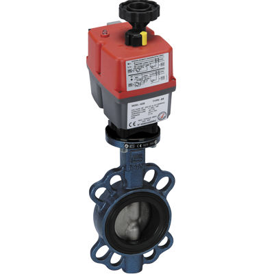Absperrklappe - ATLANTIS series - EFFEBI - elektrisch betätigt / mit Servomotor