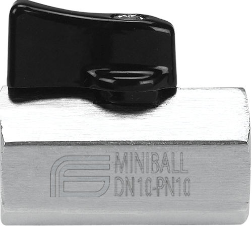 Kugelventil - MINIBALL AL series - EFFEBI - Hebel / für Wasser / Gewinde