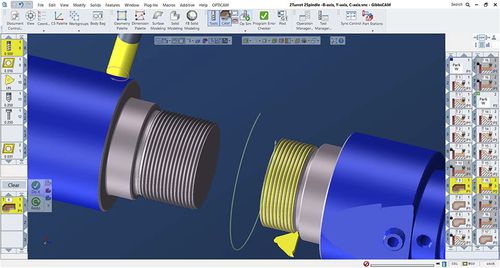 Simulationssoftware - Simulator Enhancements - GibbsCAM - Steuerung / Sicherheit / zur maschinellen Fertigung