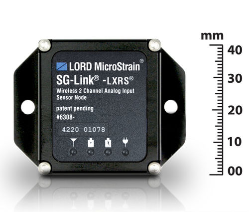 Dehnungsmessstreifen-Detektor - SG-Link® -LXRS® - MicroStrain - drahtlos / analog / MCA