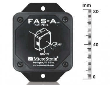 1-Achs-Neigungsmesser - FAS-A® - MicroStrain - 2-Achs / analog / Inertial