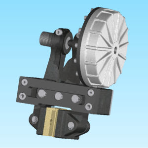 Scheibenbremszange - PPH034 series - MWM FRENI-FRIZIONI - pneumatisch / Federdruck