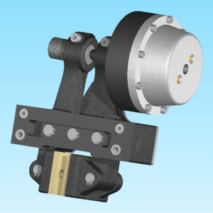 Scheibenbremszange - PPH-N033 series - MWM FRENI-FRIZIONI - pneumatisch / Federdruck / Sicherheit