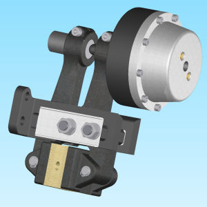 Scheibenbremszange - PPHP-N330 series - MWM FRENI-FRIZIONI - pneumatisch / Federdruck / Sicherheit