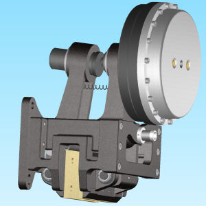 Scheibenbremszange - PPTP-N680 series - MWM FRENI-FRIZIONI - pneumatisch / Federdruck / Sicherheit