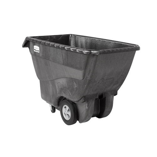 Kippbehälter für Gabelstapler - FG101300BLA - Rubbermaid - Roll / offen