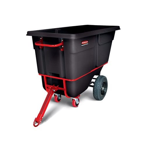 Kippbehälter für Schüttgut - FG131641BLA - Rubbermaid - Roll / offen