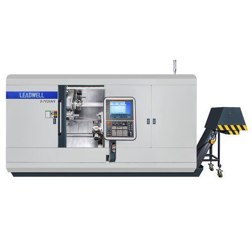 CNC-Drehzentrum - T-7T2SMY - LEADWELL - 3-Achs / A2-6 / Präzision