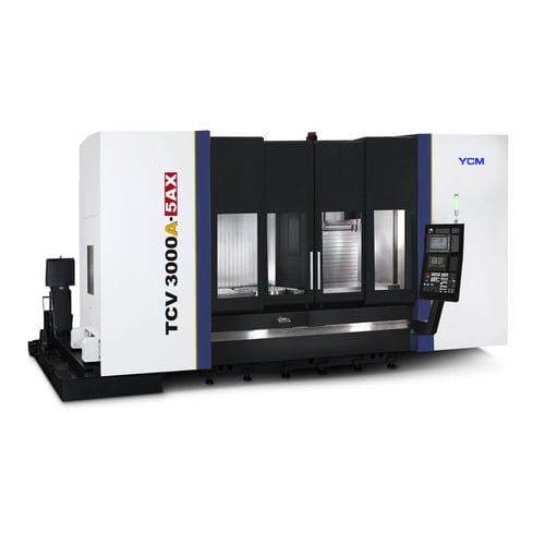 CNC-Bearbeitungszentrum / 3-Achs - TCV3000A-5AX  - YCM (Yeong Chin) - vertikal / Fahrständer / mit Rotationstisch