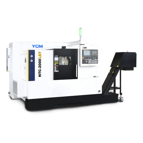CNC-Drehzentrum - NTC-2000LSY - YCM (Yeong Chin) - 4-Achs / Schrägbett / A2-6
