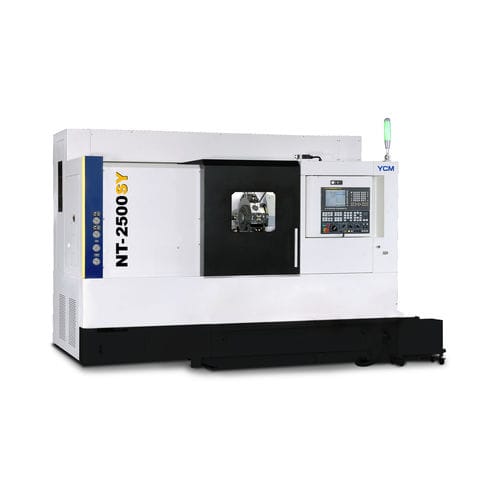 CNC-Drehzentrum - NT-2500SY - YCM (Yeong Chin) - 5-Achs / A2-8 / 12 Werkzeuge