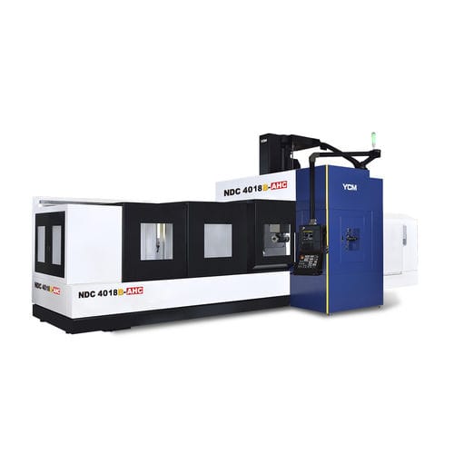 CNC-Bearbeitungszentrum / 3-Achs - NDC4018B-AHC - YCM (Yeong Chin) - vertikal / Doppelsäulen / 40 Werkzeuge