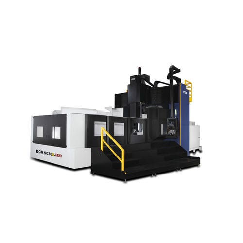 CNC-Bearbeitungszentrum / 5-Achs - DCV5030B-5AX - YCM (Yeong Chin) - vertikal / Doppelsäulen / HSK-100-A