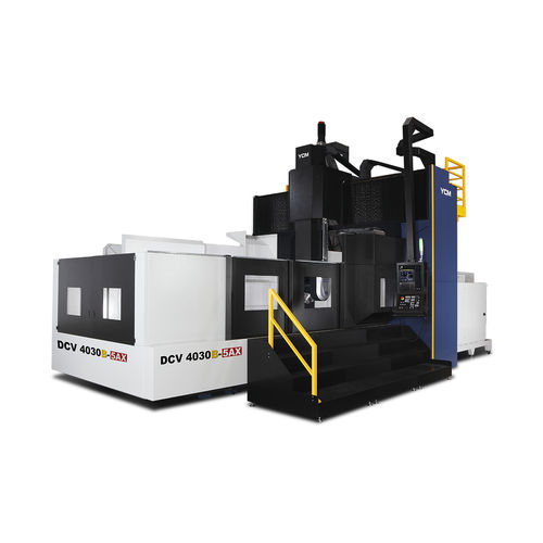 CNC-Bearbeitungszentrum / 5-Achs - DCV4030B-5AX - YCM (Yeong Chin) - vertikal / Doppelsäulen / HSK-100-A