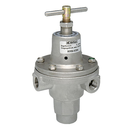 Druckluftregler - RHB-S - AirCom Pneumatic - Membran / einstufig / Edelstahl