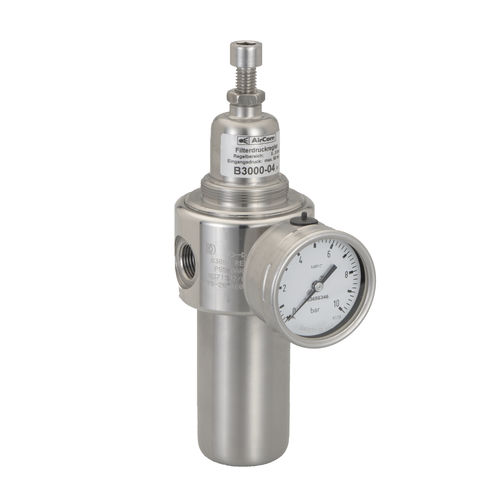 Druckluft-Filterregler - B3000 series - AirCom Pneumatic - Luft / Druck / für die Lebensmittelindustrie