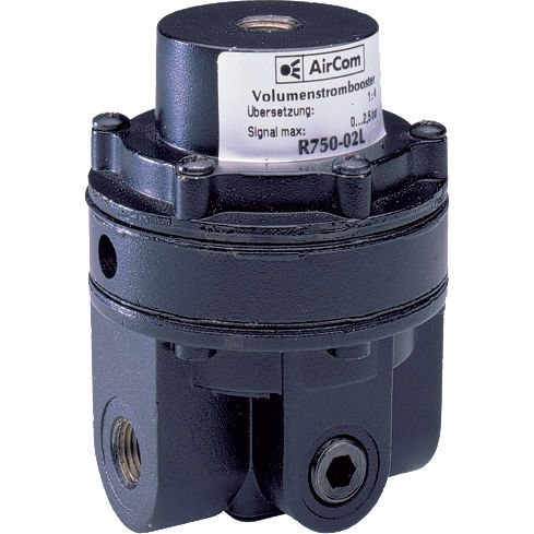 Volumen-Druckluftverstärker - R750-0 series  - AirCom Pneumatic - Druck