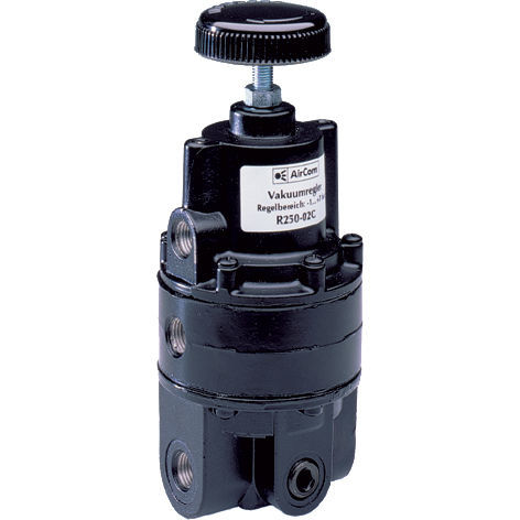 Druckluftregler - R250-2 series - AirCom Pneumatic - Membran / mehrstufig / Edelstahl