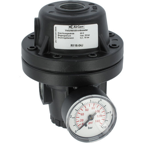 Druckluftregler - R116 series - AirCom Pneumatic - Membran / einstufig / Zink