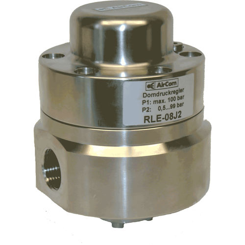 Druckluftregler - RLE-08J series - AirCom Pneumatic - für neutrale Gase / Dom / einstufig
