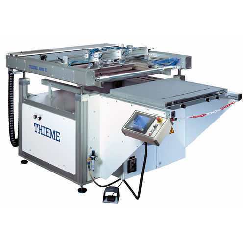 Halbautomatische Siebdruckmaschine - 1000 E series - THIEME - Farb / Wechseltisch / kompakt