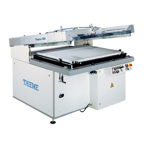 Automatische Siebdruckmaschine - 500 H series - THIEME - Farb / flach / kompakt