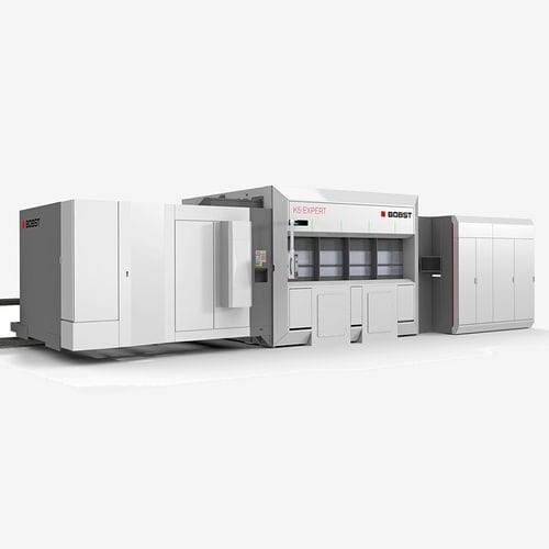 Vakuum-Metallisierungsanlage - K5 EXPERT - BOBST - Kunststofffolien / für Papier