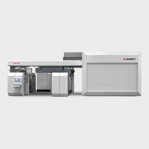 Zentraltrommel-Flexodruckmaschine - MW 85F / 125F - CI - BOBST - für Papier / für Kunststoff-Folien / für Etiketten