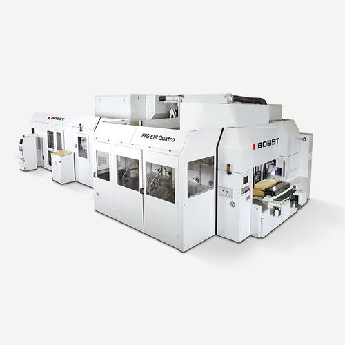 Karton-Produktionsanlage - FFG 618 Quatro - BOBST - automatisch / Hochgeschwindigkeit