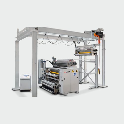 Vakuum-Walzmaschine - MF250 - BOBST - kompakt / manuell