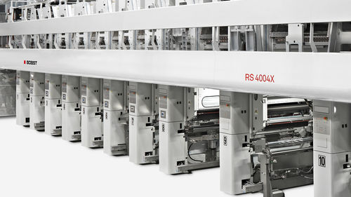 Druckmaschine per Rotogravur - RS 4004X series - BOBST - für Etiketten / Farb / Hochgeschwindigkeit