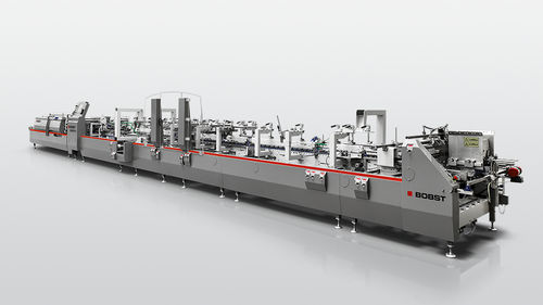 Produktionsmaschine für Kisten - EXPERTFOLD 110 - BOBST - Falt / Klebverschluss